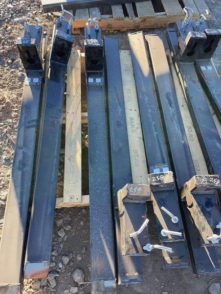 New Wolverine Clamp-On Bucket Forks, Model: TF1-66-4000G (Spanner Bar NOT Included) image