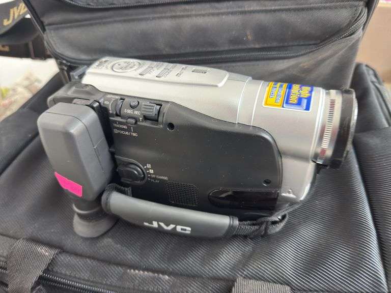 JVC camcorder & laptop bag image