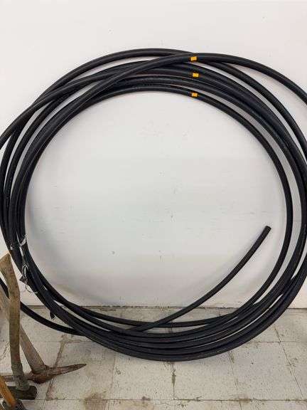 Approximately  20 FT Ads Polyflex 100 PSI pipe image
