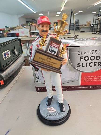 NIB Character Collectables 7th Championship 10th Anniversary Dale Earnhardt JR Sculpture image