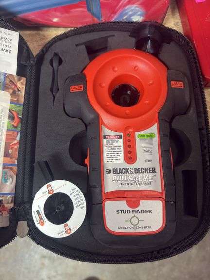 Black & Decker bull’s-eye laser level stud finder image