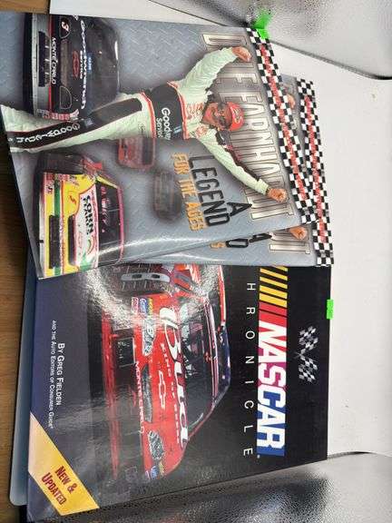 Dale Earnhardt, a legend for ages collector series books. NASCAR Chronicles book. image