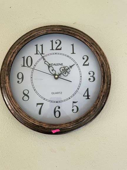 Plastic clock image
