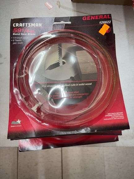 59-1/4" band saw blades, 6 Ct. image