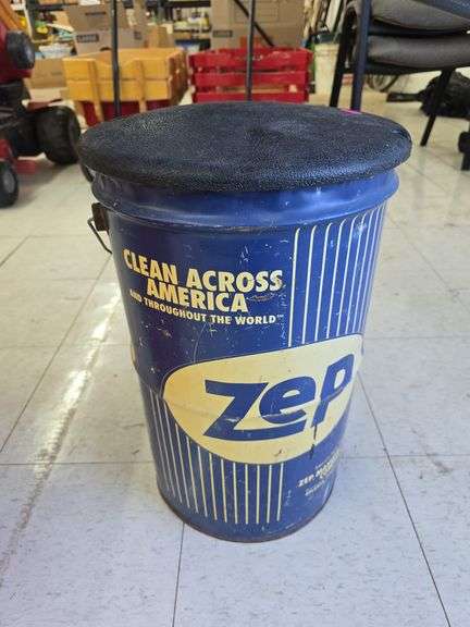 Vintage ZEP Bucket w/ Lid image