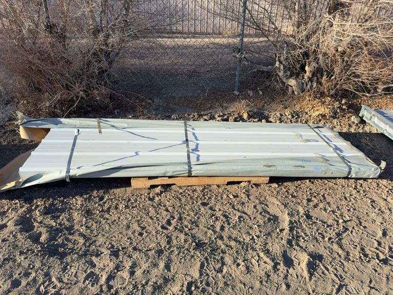 MMS 100 sheets 10 foot long corrugated steel panel image