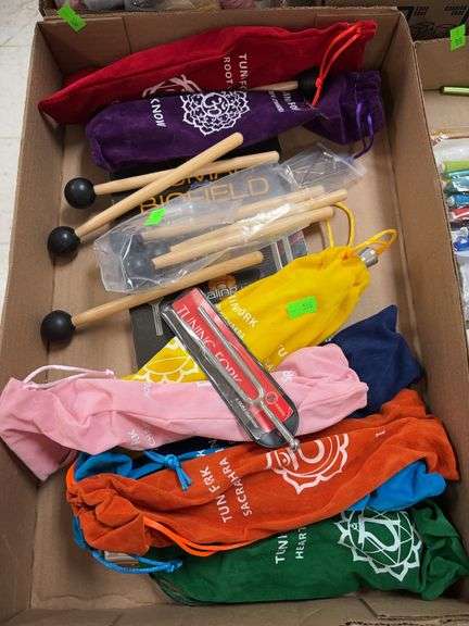 Box of tuning forks image