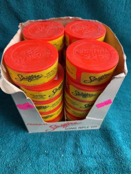 20 Cans of Spitfire 22 LR with Store Display image