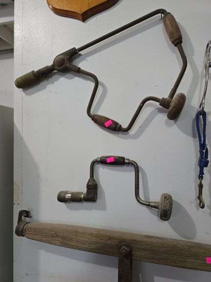 2 Antique Bit Braces image