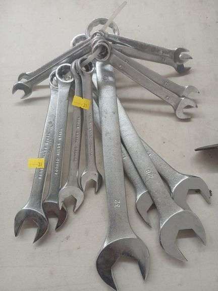 Assortment Of Forged Alloy Steel Wrenches image
