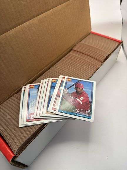 Topps 40 years of baseball, 792 picture cards, major league baseball image