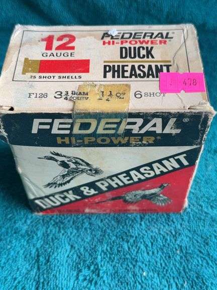 Federal Hi-Power Duck & Pheasant 12 GA image