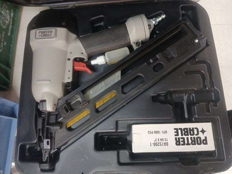 Portable cable finish nailer. image