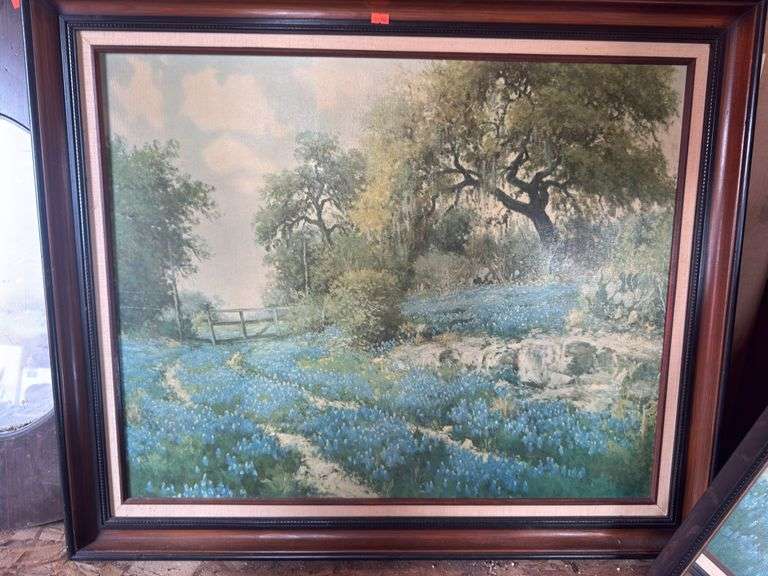 Forest wall art. image