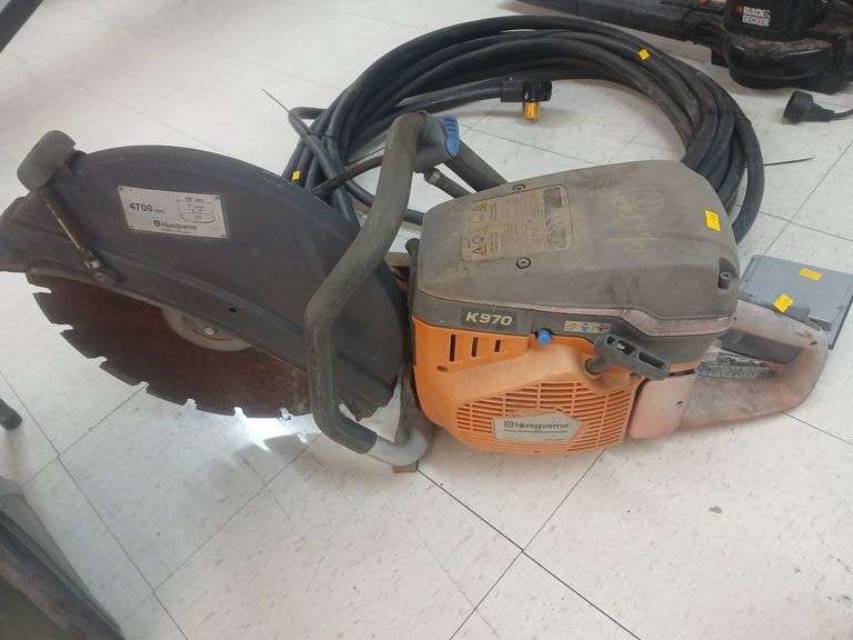 Husqvarna concrete saw image