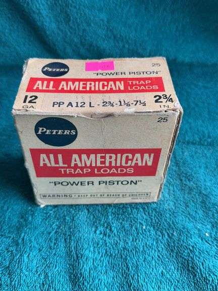 Peters “Power Piston” All American trap males 12 Ga 2 3/4 in image