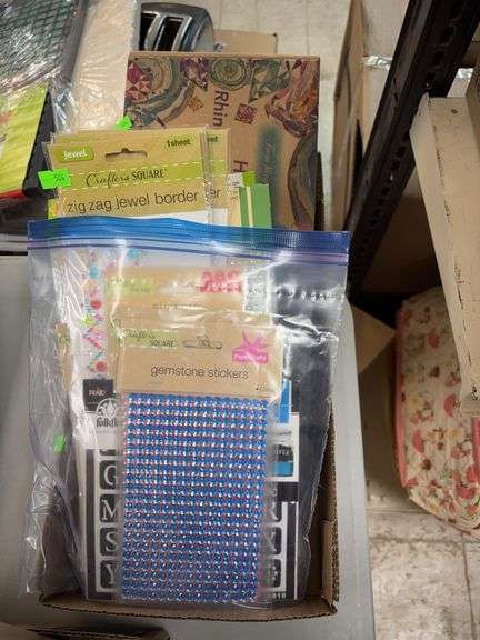 Box of craft items image