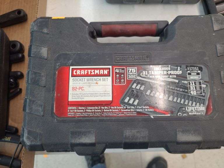 3 cases of mixed sized  craftsman scockets image