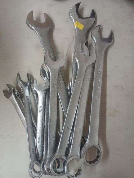 Assortment Of Forged Alloy Steel Wrenches image