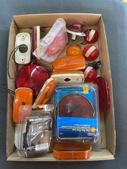 Box of various marker lights and lenses image
