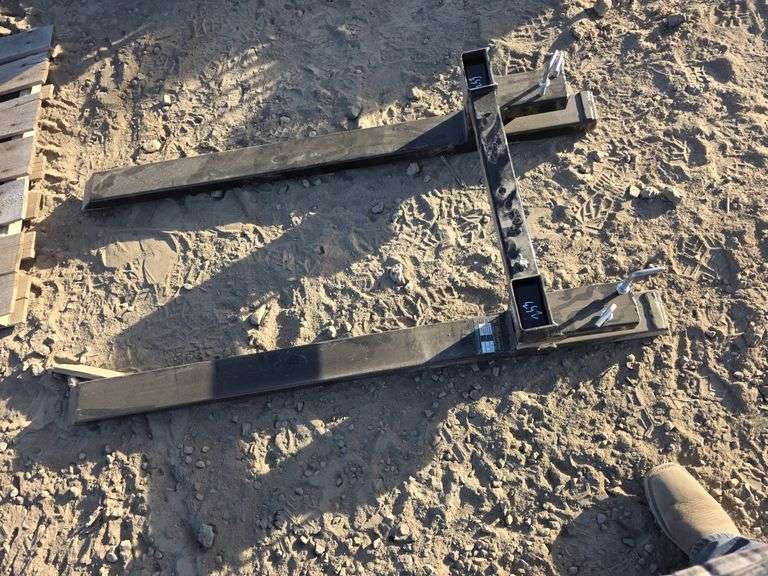 New Wolverine Clamp-On Bucket Forks, Model: TF2-66-4000G (Spanner Bar IS Included) image