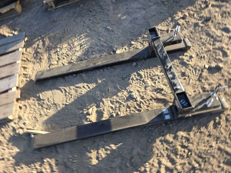 New Wolverine Clamp-On Bucket Forks, Model: TF2-66-4000G (Spanner Bar IS Included) image