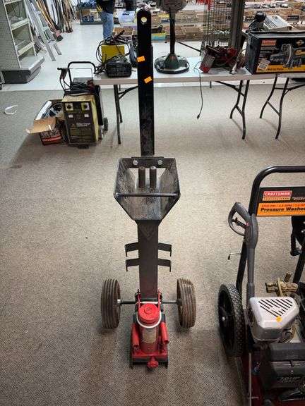 10 ton manual log splitter image