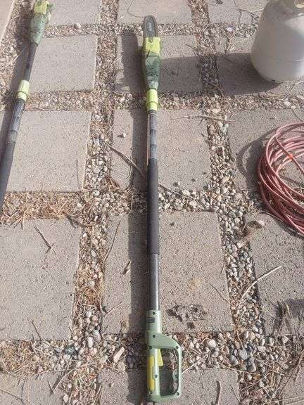 Sun joe electric pole saw. image