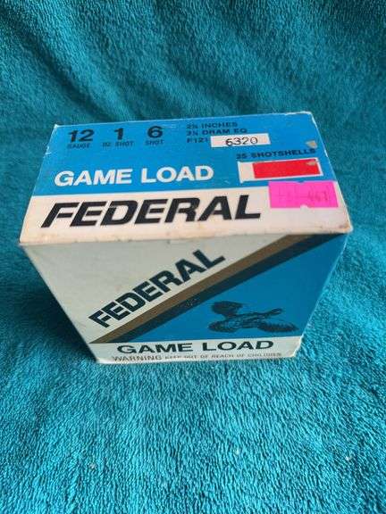 Federal Game Load 12GA 1oz Shot image