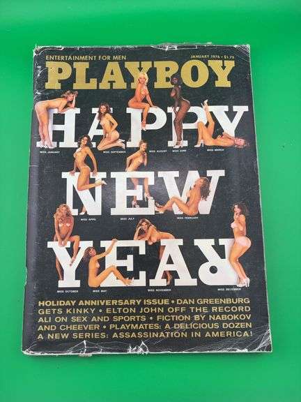 1976 Playboy Magazines image