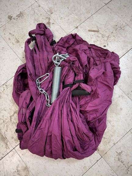 Leather hip belt, small chaps, 2x daisy chain extension straps, yoga hammock image