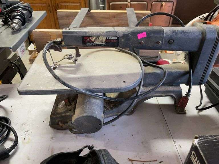 Craftsman variable speed, scroll saw. image