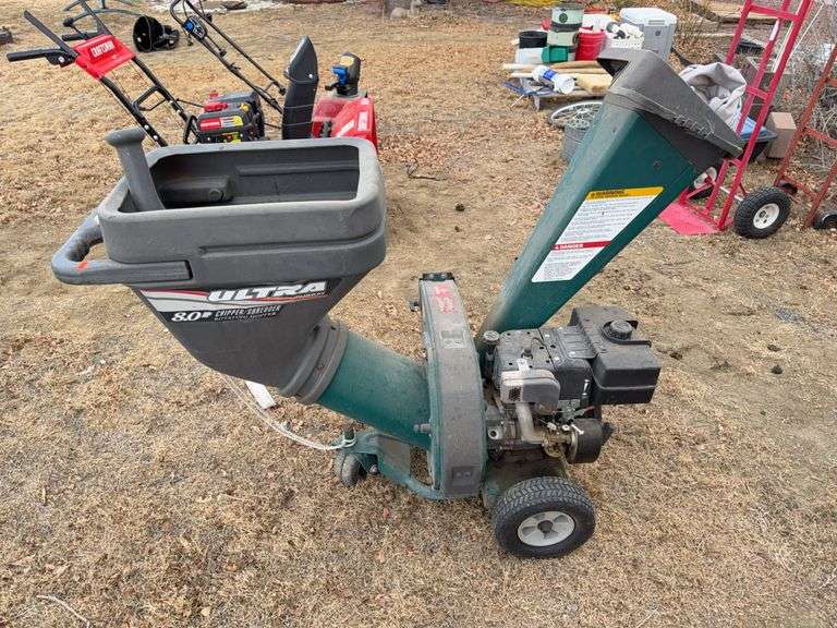 Ultra 8.0 HP Chipper/Shredder – Gas Powered image