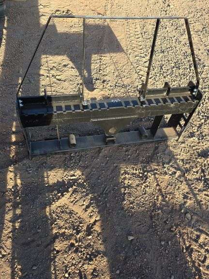 1 New 2025 wolverine powerfull attachment  skid steer mulit tool backing plate with top rack bracket. model PFF3-13-45W. image