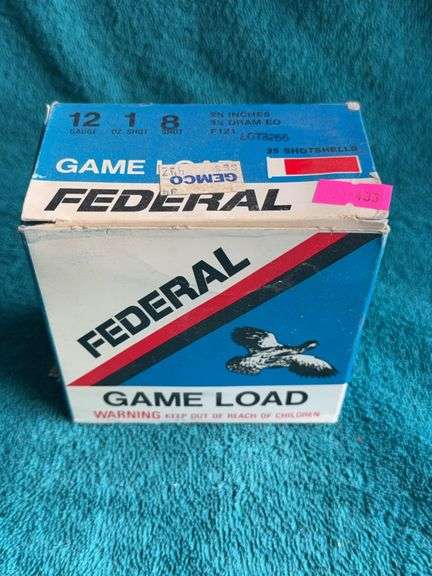 Federal Game Load 12GA 1oz Shot image