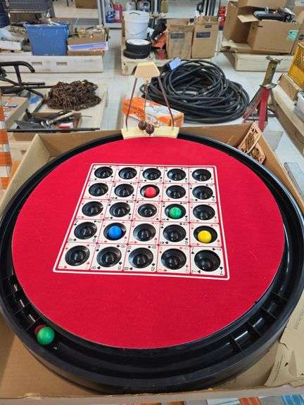 Vintage Aurora Skittle Poker Game image