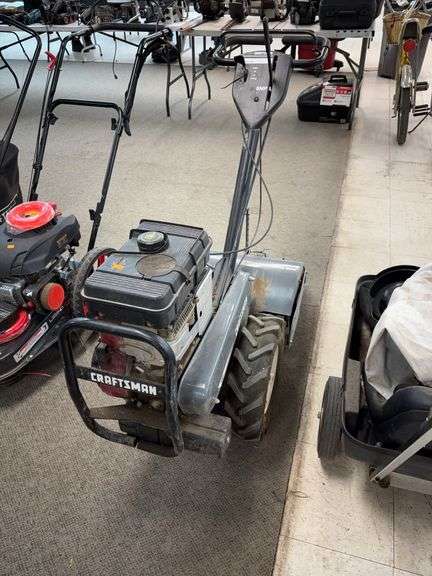 Craftsman 17 inch heavy duty counter rotating tine image