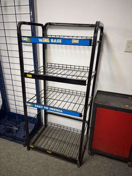 Metal display rack image