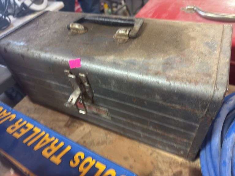 Sears tool box and tools image