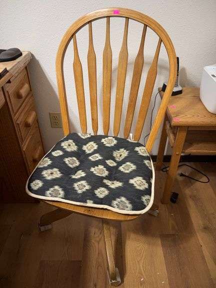 3 piece Office desk, chair and slide table image