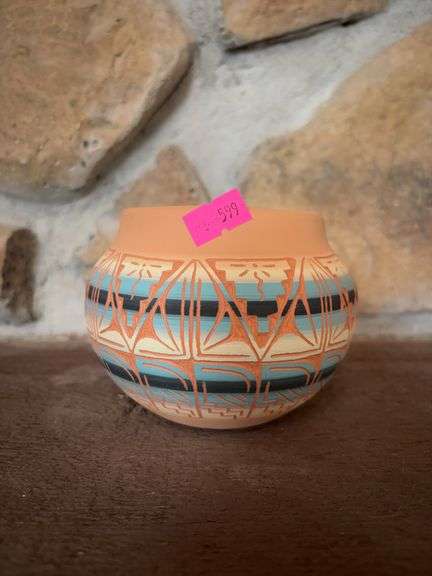 Native American pottery image