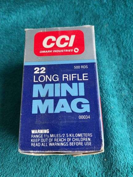 CCI 22 Long Rifle Mini Mag 500 rounds image