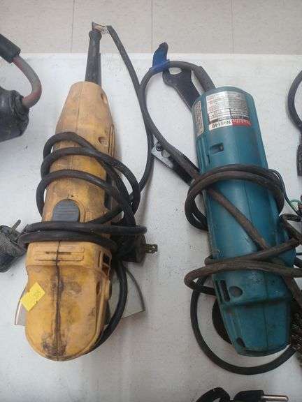 Makita and dewalt grinders image