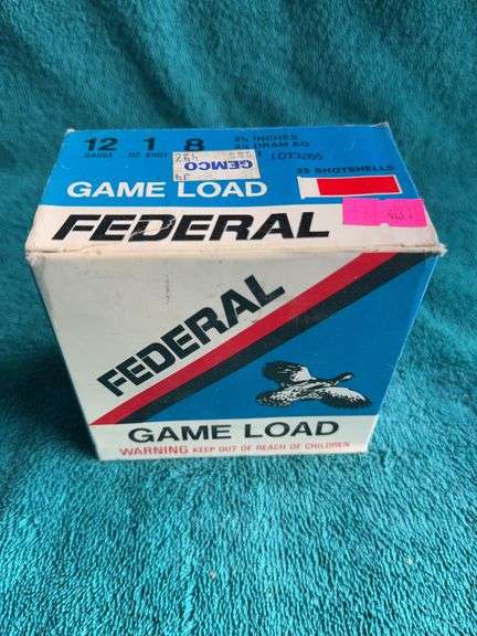 Federal Game Load 12GA 1oz Shot image