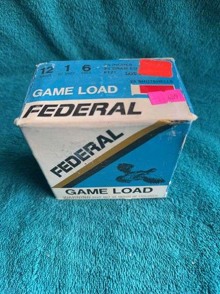 Federal Game Load 12GA 1oz Shot image