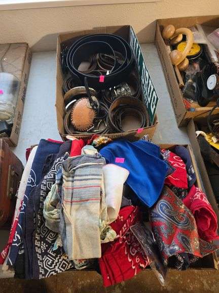 Men's Belts/ Belt Buckles and Handkerchiefs image