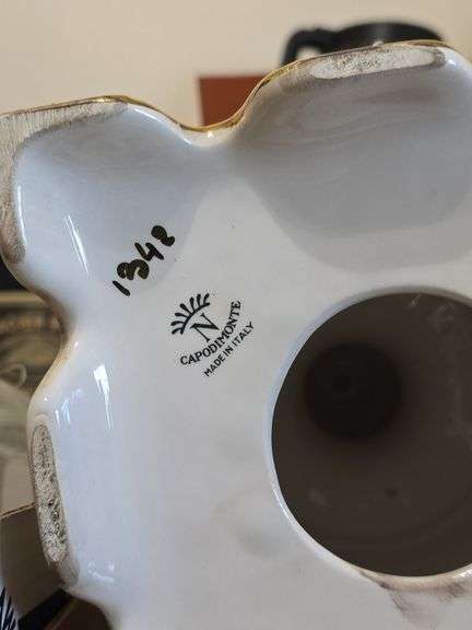 24" Capodimonte Vase (Made in Italy) image