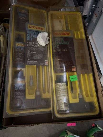 Box of gun cleaning kits image