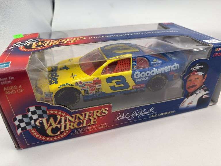 Dale Earnhardt Wrangler/Goodwrench Winner’s Circle 1:24 Car – New in Box image