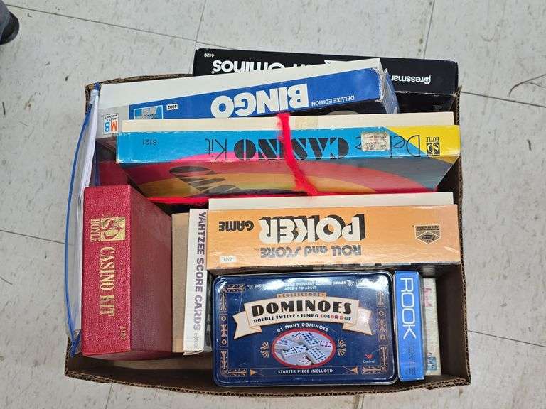 Box of Miscellaneous Games image